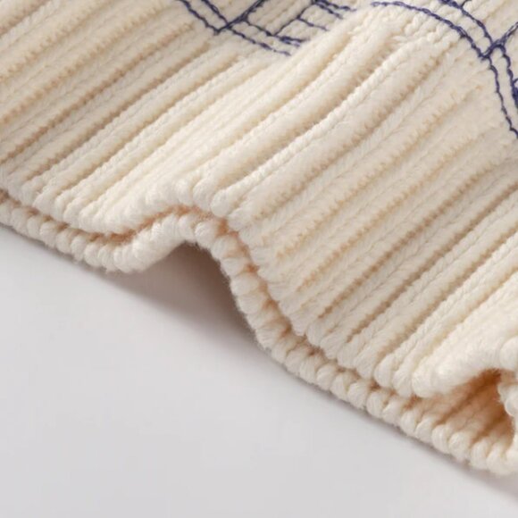 [NWT] YITAI Porcelain Garden Embroidery Sweater - Picture 9 of 11